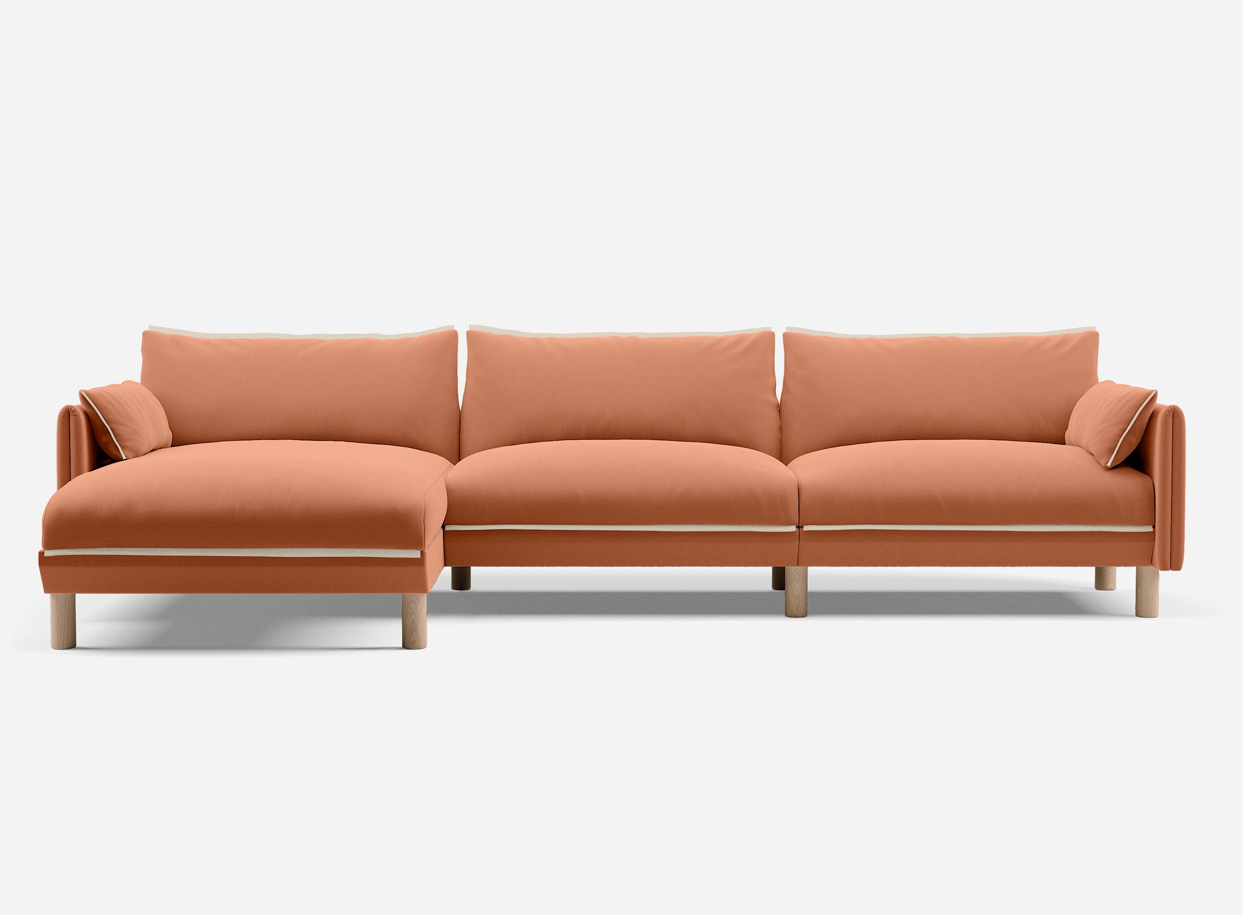 @ Henna Cotton Jacket | Natural Trim