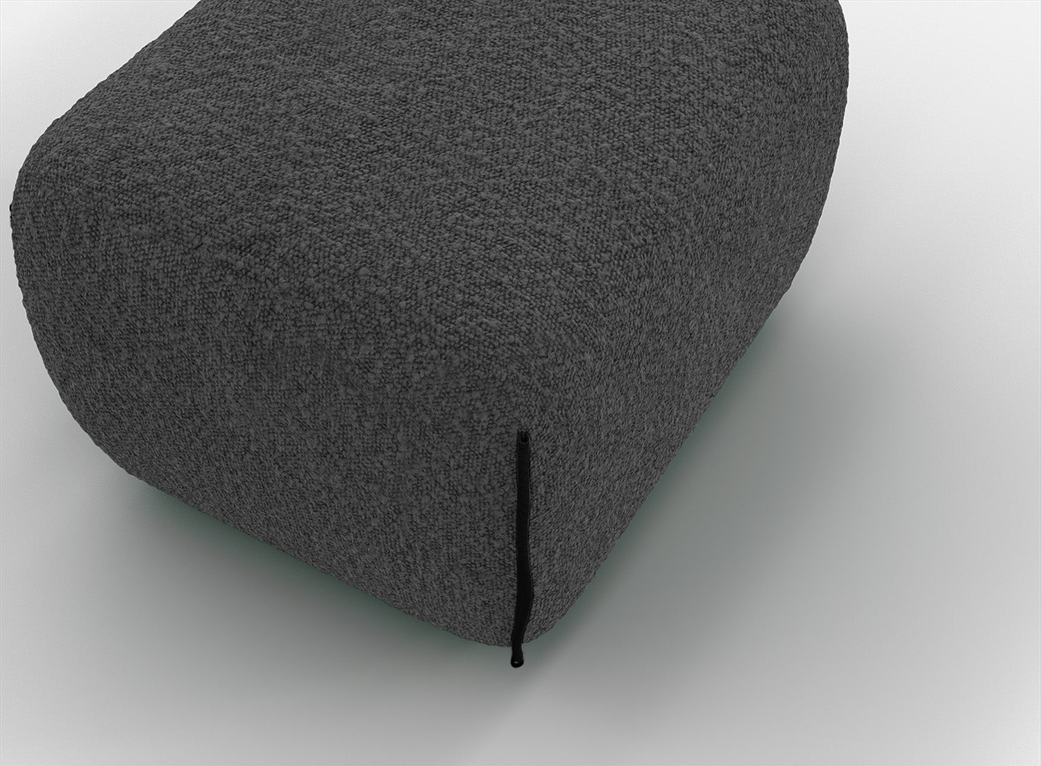 @ Charcoal Boucle | Charcoal Trim