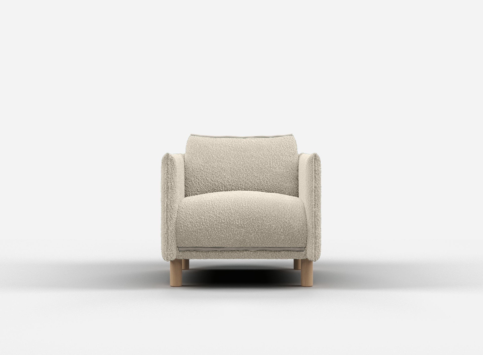 Cozmo Cozy Armchair | Ecru Boucle