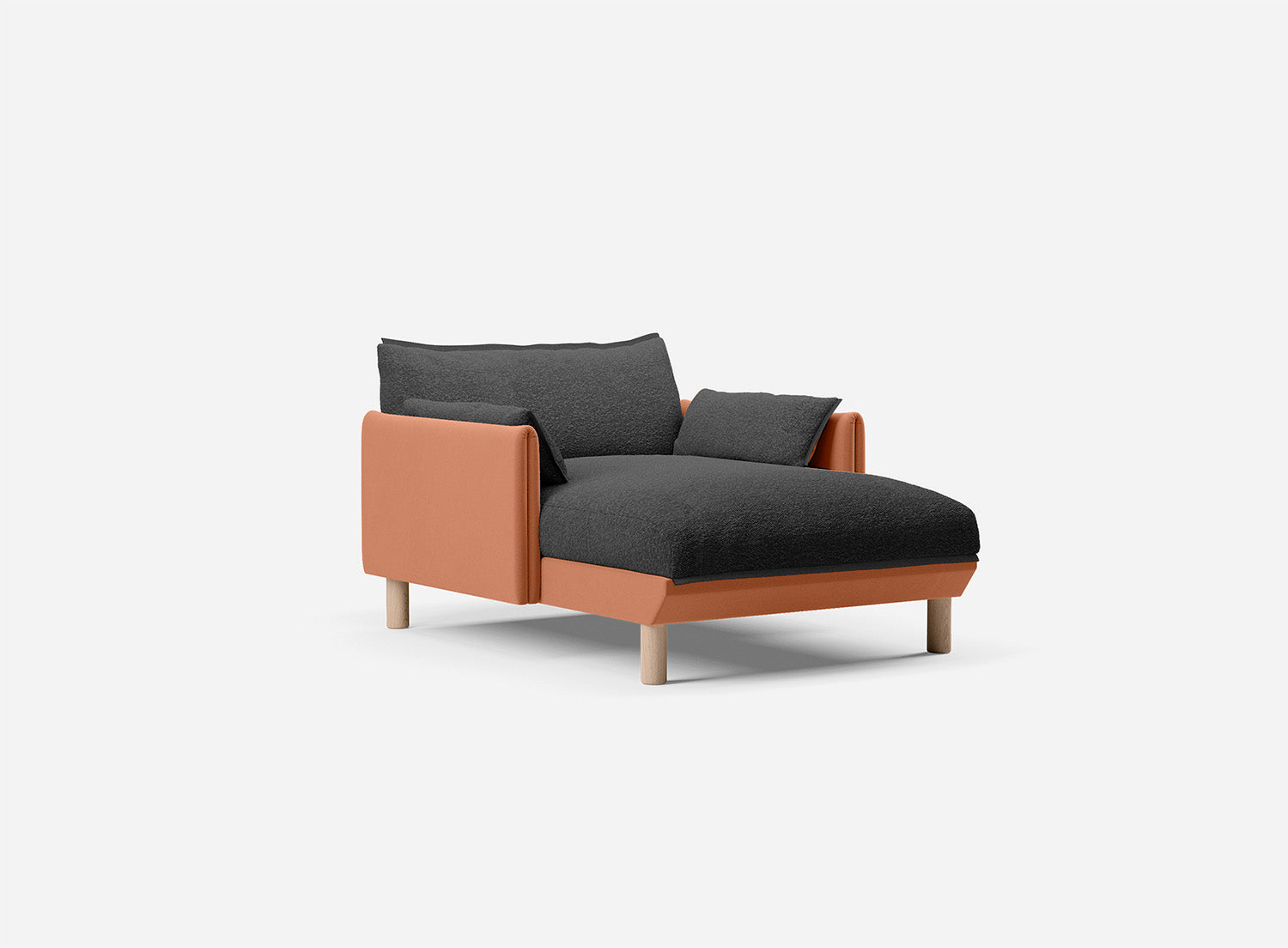 @ Charcoal Boucle Jacket | Charcoal Trim