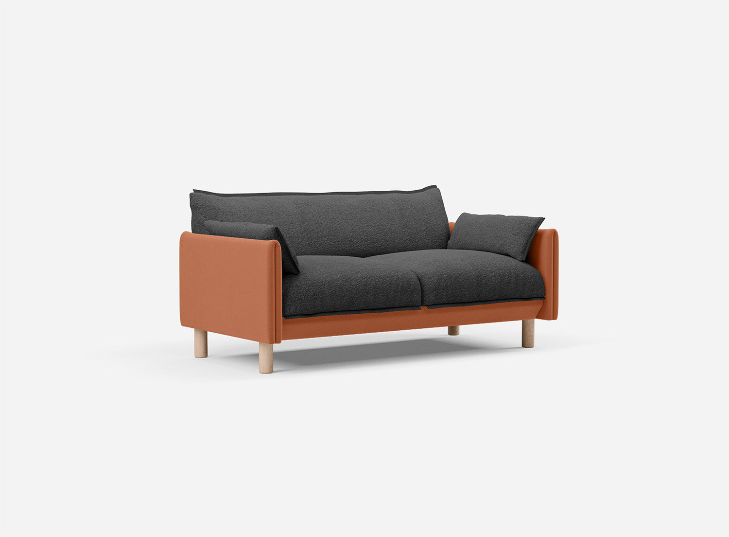 @ Charcoal Boucle Jacket | Charcoal Trim