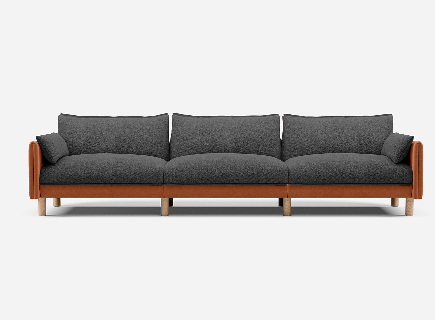 @ Charcoal Boucle Jacket | Charcoal Trim