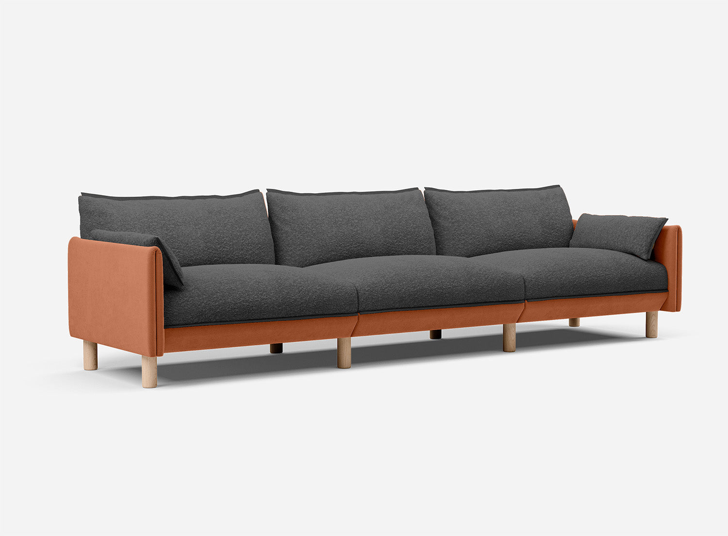 @ Charcoal Boucle Jacket | Charcoal Trim