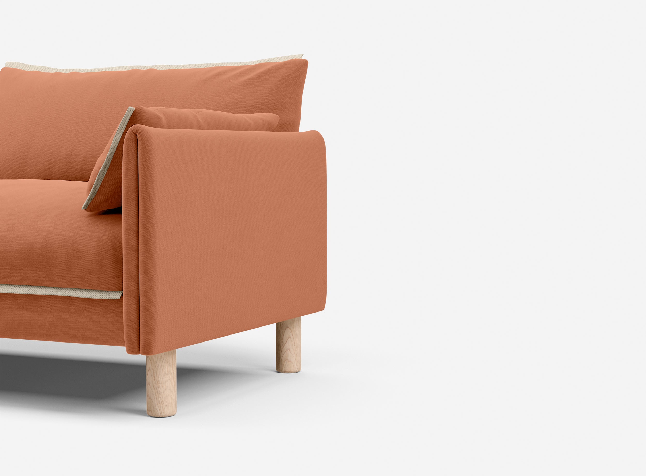 @ Henna Cotton Jacket | Natural Trim