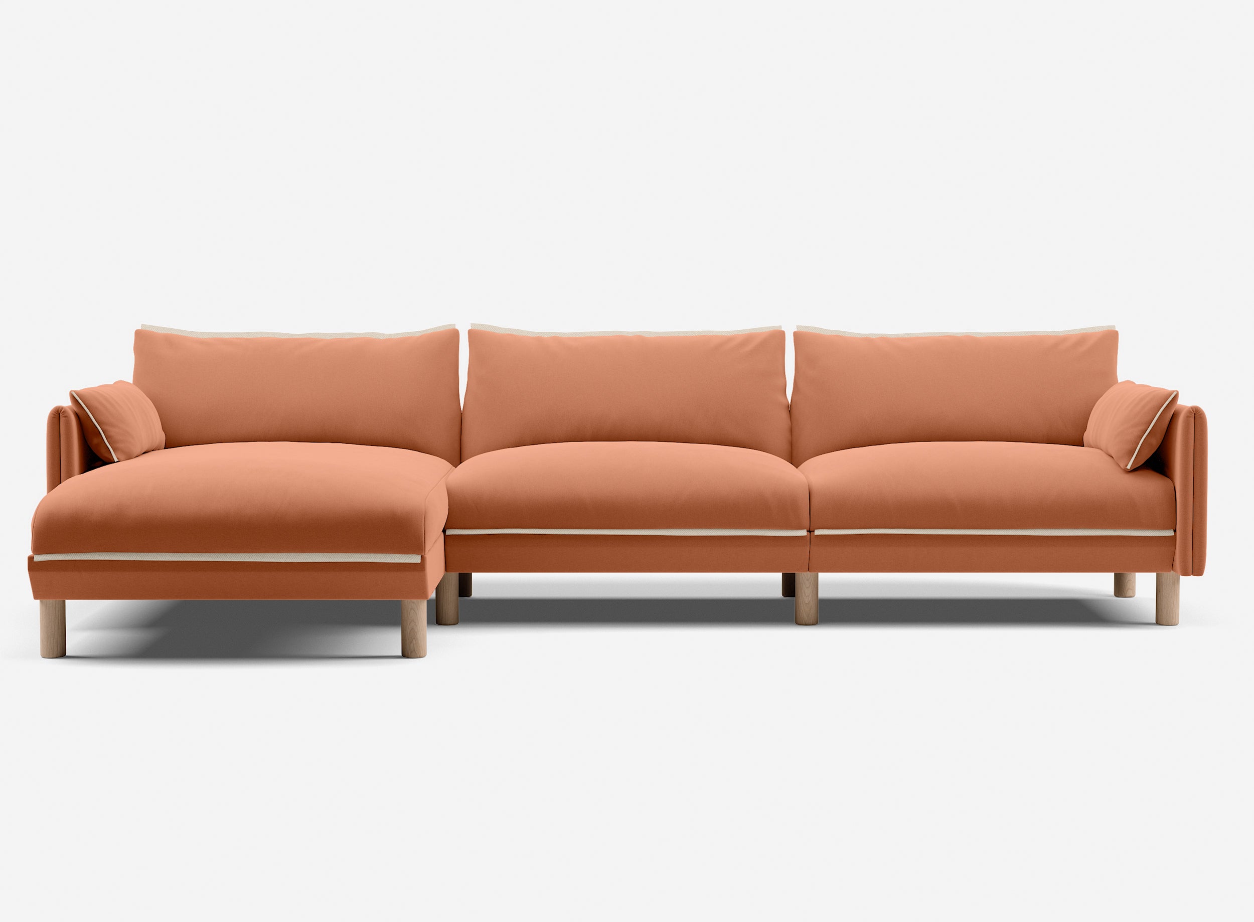 @ Henna Cotton Jacket | Natural Trim