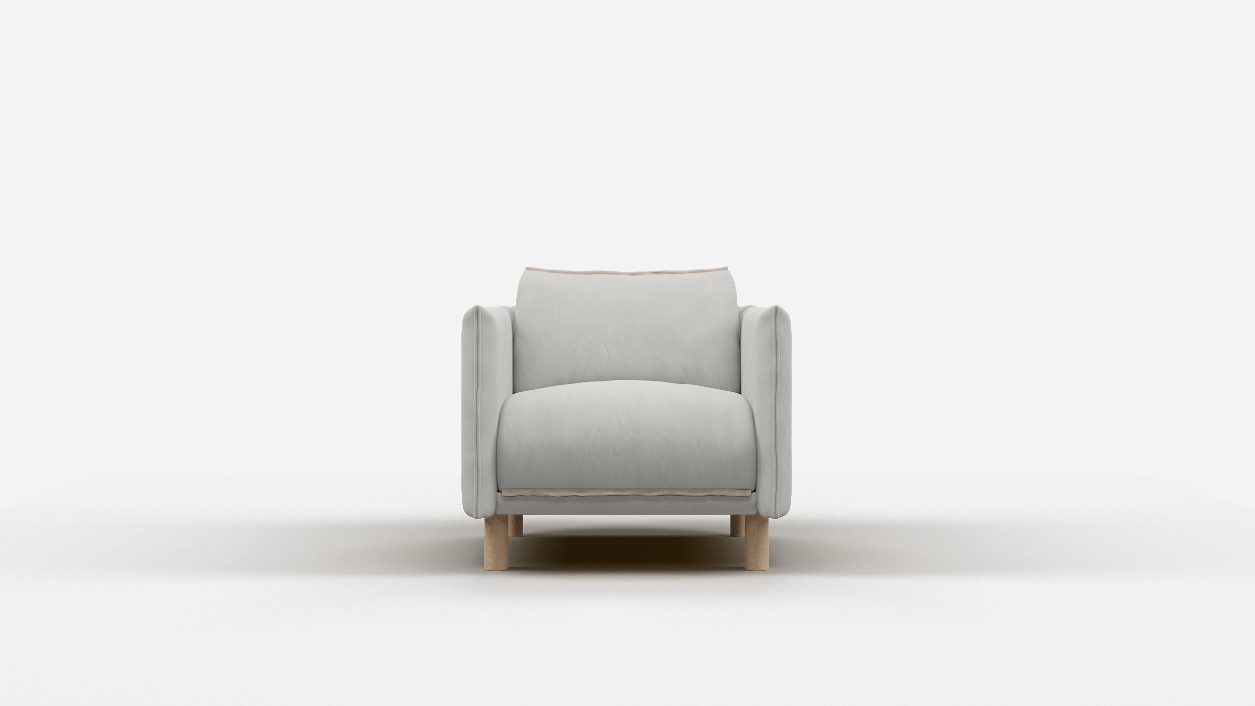 Cozmo Cozy Armchair | Natural Cotton
