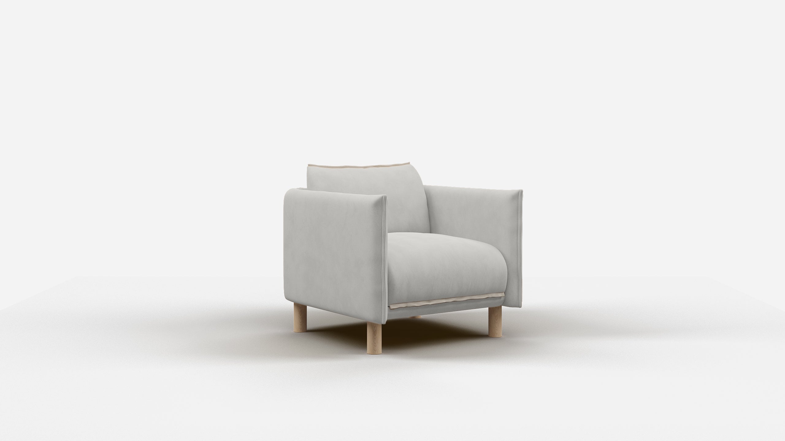 Cozmo Cozy Armchair | Natural Cotton