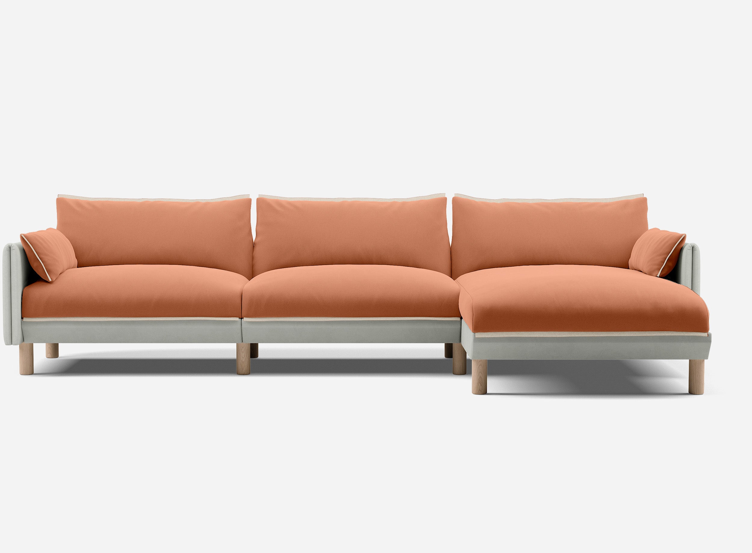 @ Henna Cotton Jacket | Natural Trim