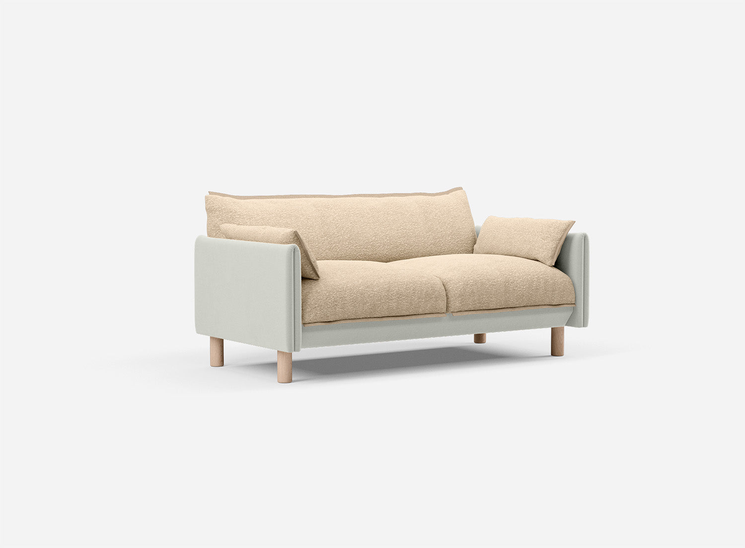 @ Sea Sand Boucle Jacket | Natural Trim