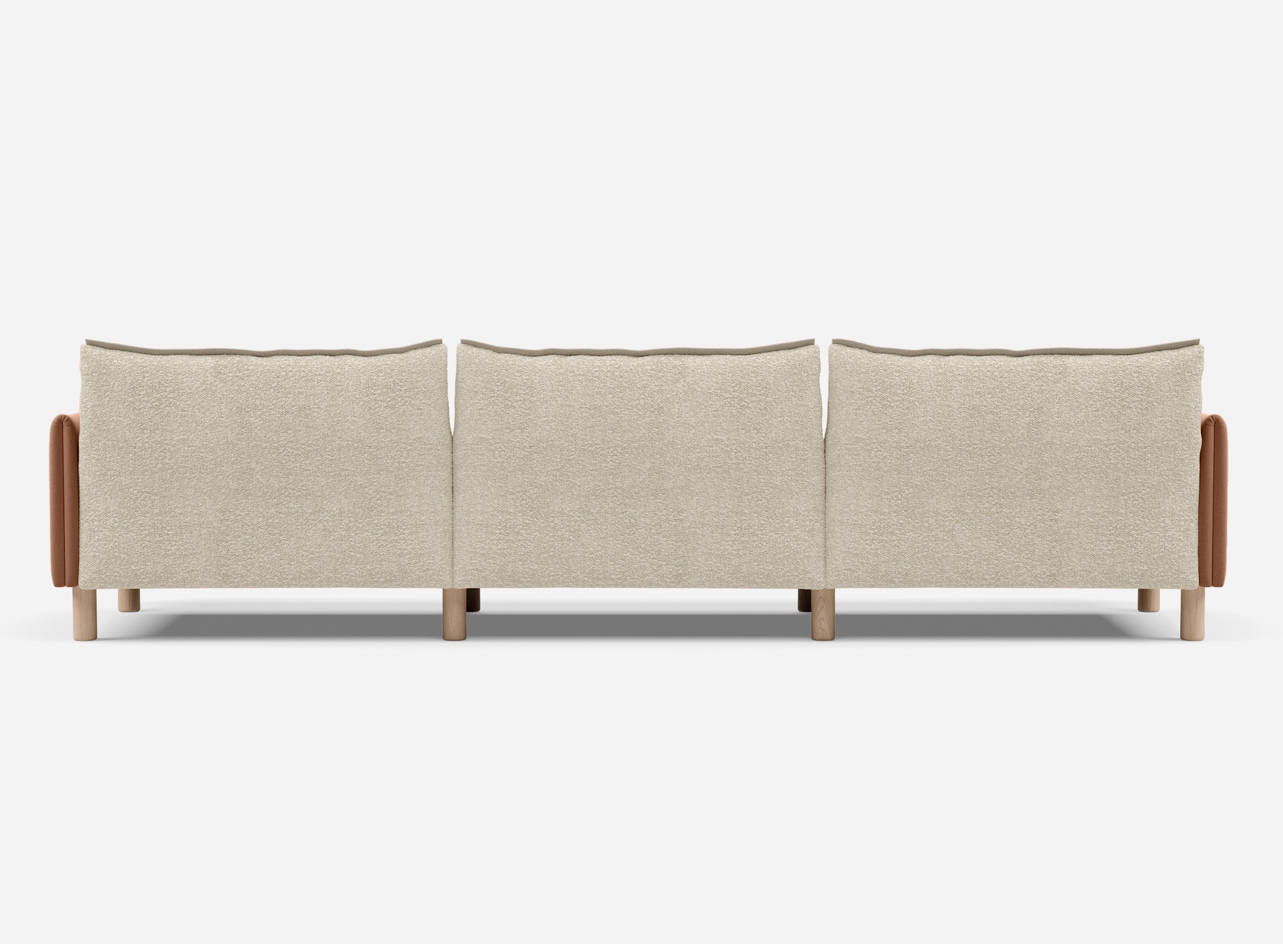 @ Ecru Boucle Jacket | Natural Trim