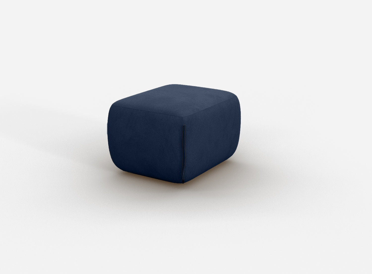 Pouffe | Navy Cotton