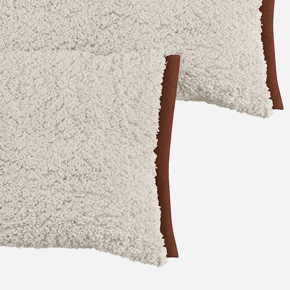 Side Cushions | Fleece Cream - Cozmo